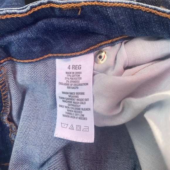 4for $20 Aeropostale size 4 blue jean jegging - Picture 4 of 14